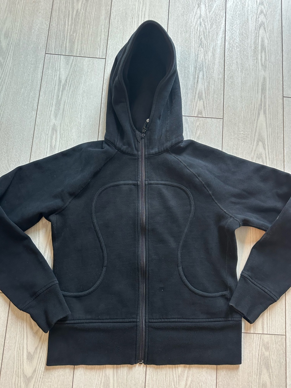 lululemon athletica Black Lightweight Zip Hoodie